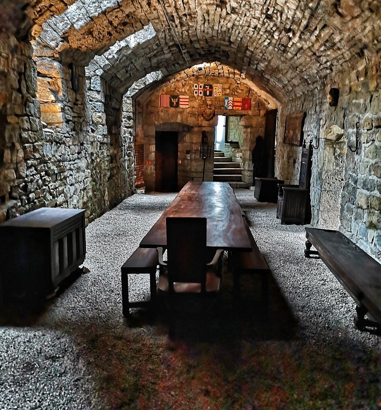 Salle voûtée des casemates